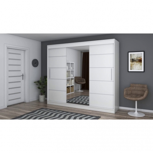 Dressing Iaki alb, 250 x 218 x 61 cm