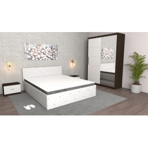 Dormitor Milano Alb Wenge...