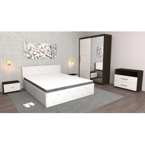Dormitor Milano Alb Wenge...