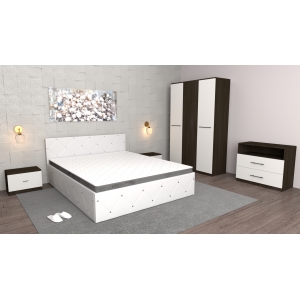 Dormitor Milano Alb Wenge...