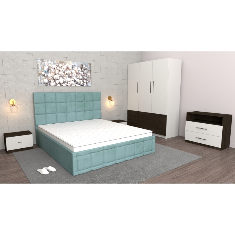 Dormitor Regal Turcoaz Wenge cu...