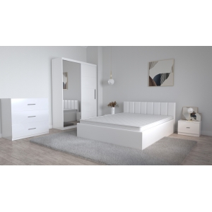 Set Dormitor Oliver Alb cu...