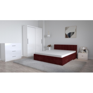 Set Dormitor Oliver Alb cu...