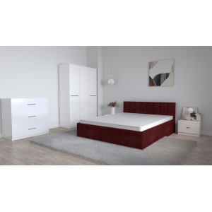 Set Dormitor Oliver Alb cu...