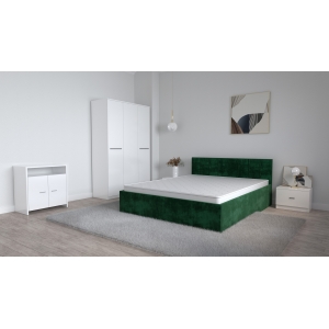 Set Dormitor Oliver Alb cu...
