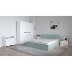 Set Dormitor Oliver Alb cu...
