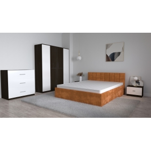 Set Dormitor Oliver Alb cu...