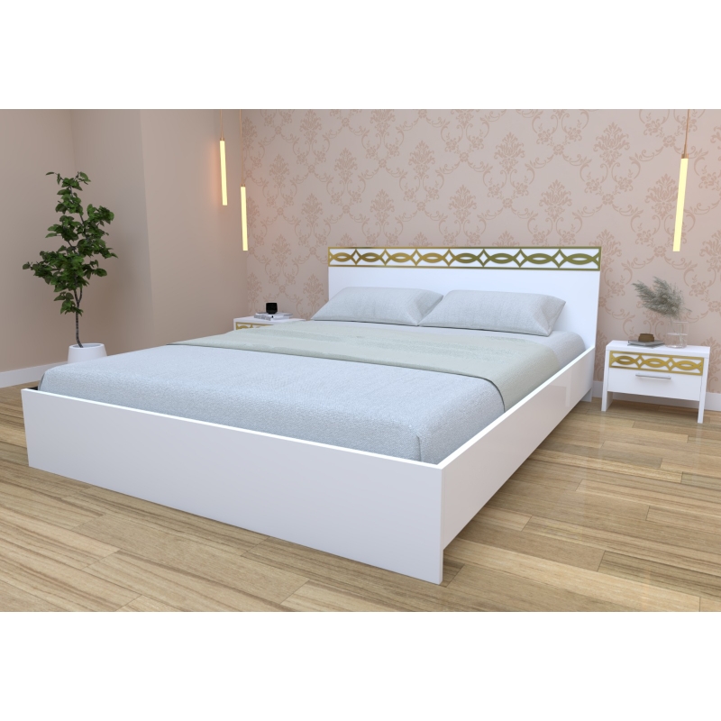 Pat Star Daria Gold Alb 160 x 200 cm...