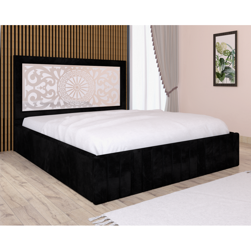 Pat Tapitat Stefan Cod124 Negru Fara...