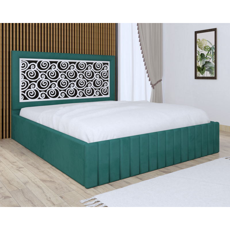 Pat Tapitat Stefan Cod131 Verde Cu...