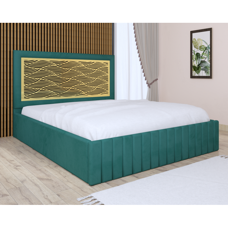 Pat Tapitat Stefan Cod144 Verde Cu...