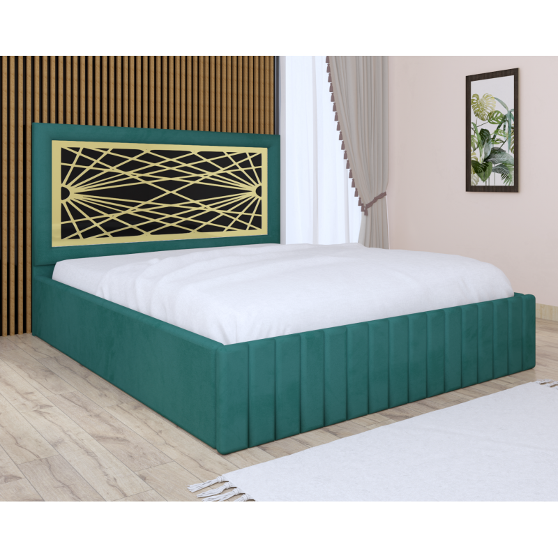 Pat Tapitat Stefan Cod173 Verde Cu...