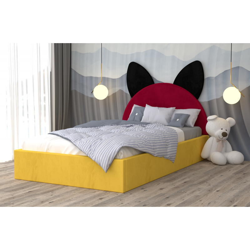 Pat Tapitat Kitty Negru Rosu Galben...