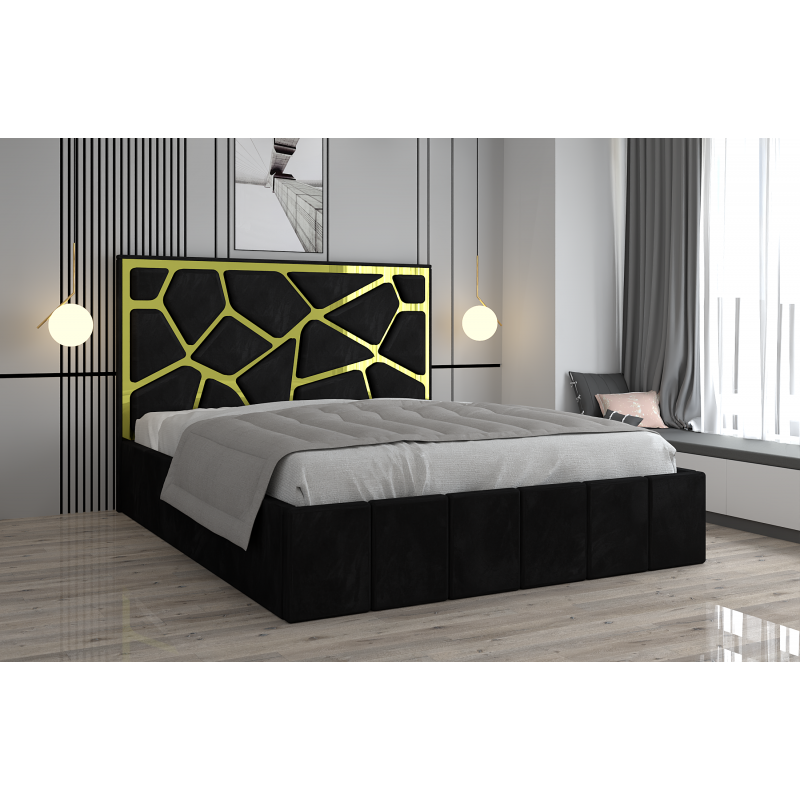 Pat Tapitat Tudor Cod1050 Negru Cu...