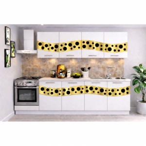 Bucatarie Madrid 200 cm Alb...