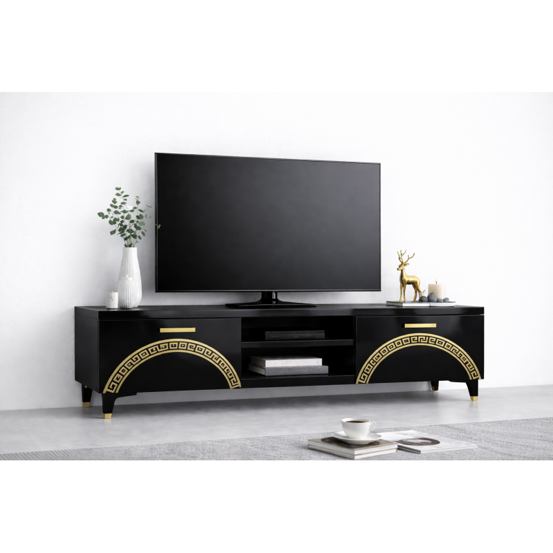 Comoda TV Living Viena 180 cm Negru...