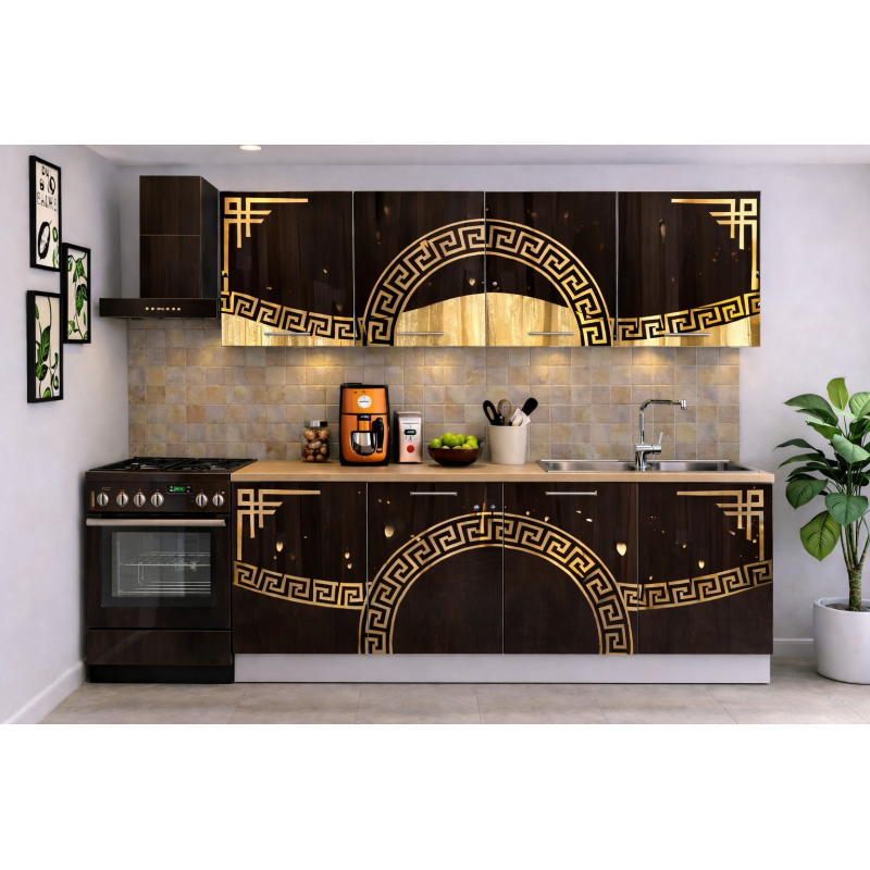 Bucatarie Verona 200 cm Wenge...