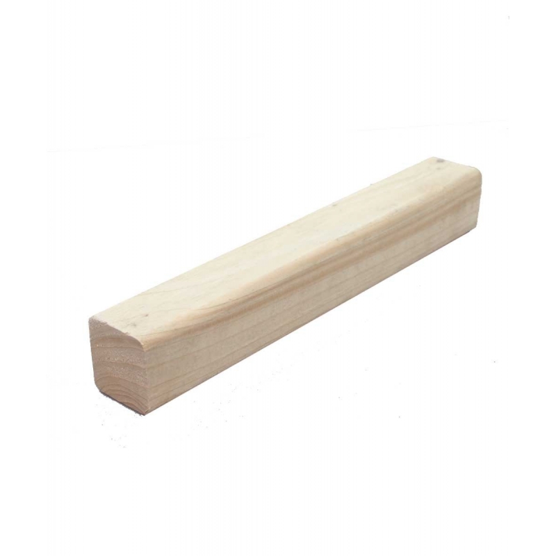 Stalp lemn finisat frezat 7 cm x 7 cm
